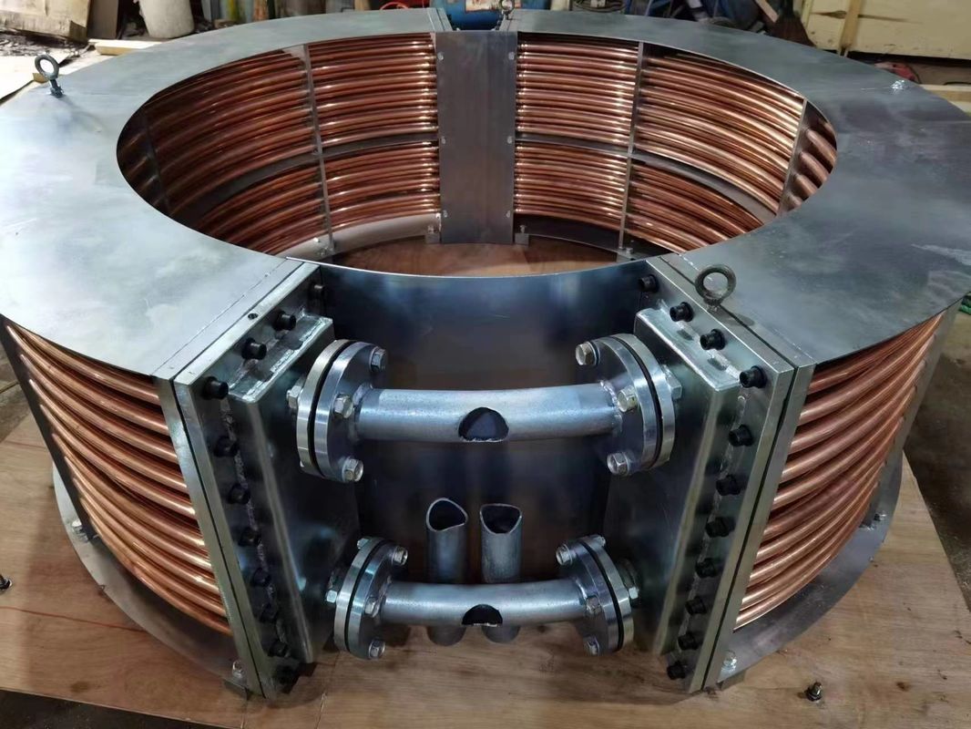 500x500x500 mm Luftölkühler Ölkühler für Hydroturbine, entworfen, um mit Öl zu arbeiten Viskosität Bereich 10-500 CSt Langlebig