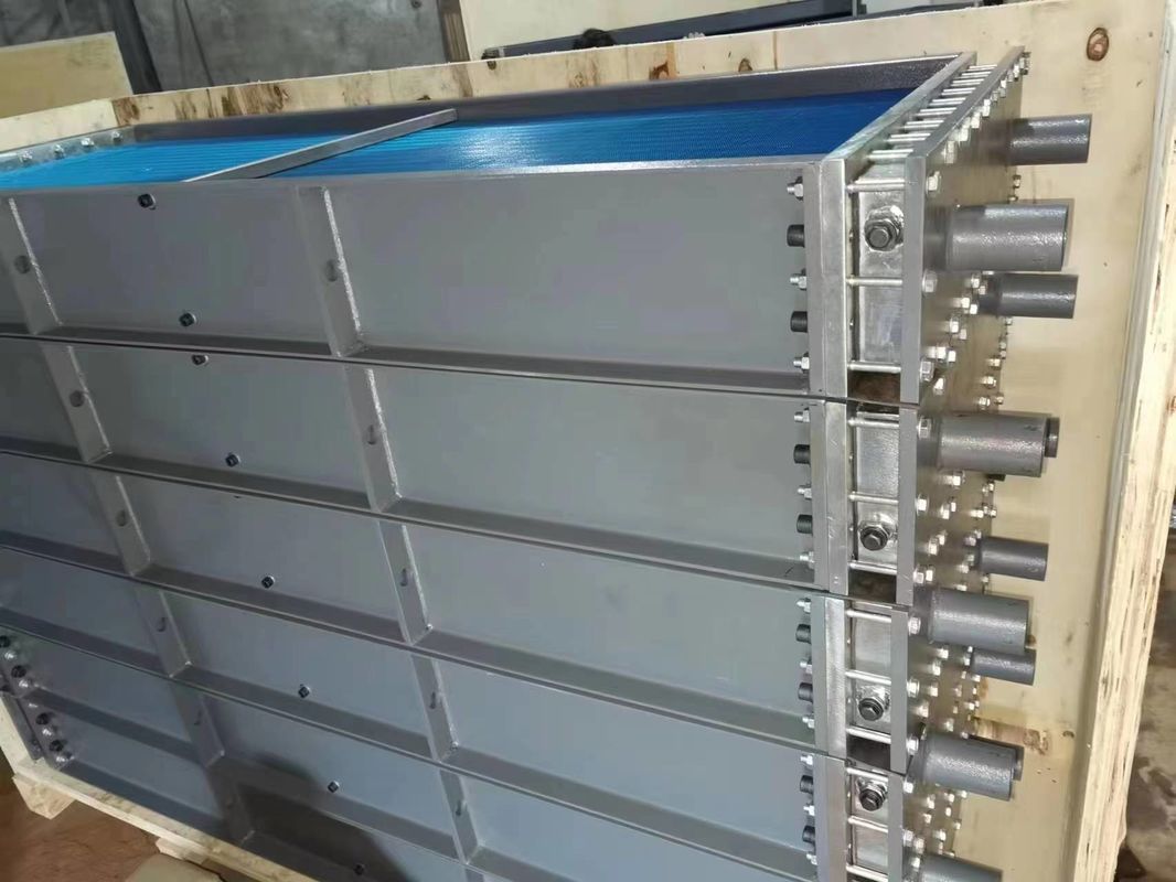 500x500x500 mm Luftölkühler Ölkühler für Hydroturbine, entworfen, um mit Öl zu arbeiten Viskosität Bereich 10-500 CSt Langlebig