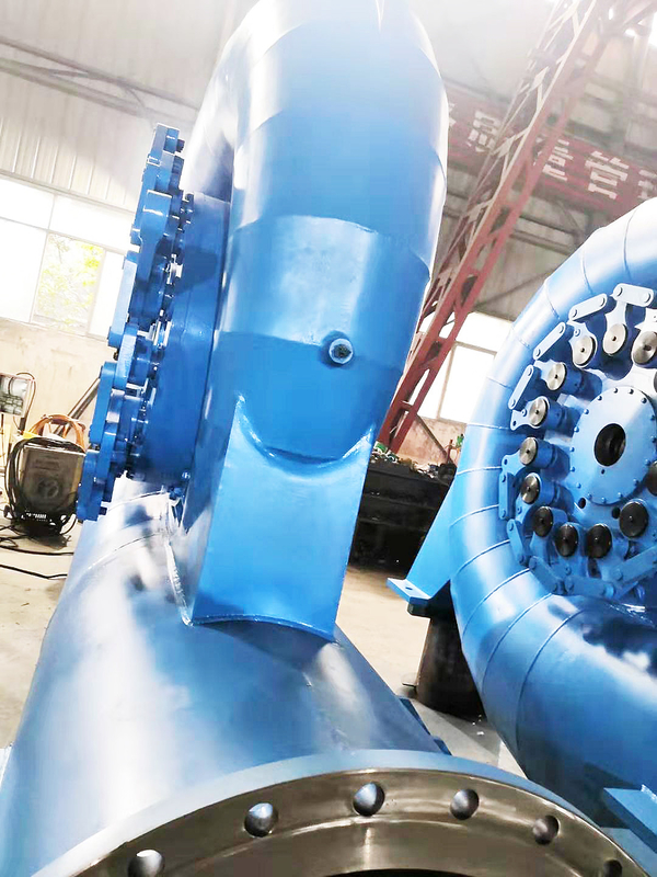 Stahl- und Edelstahlwasserturbine mit 50 Jahren Lebensdauer