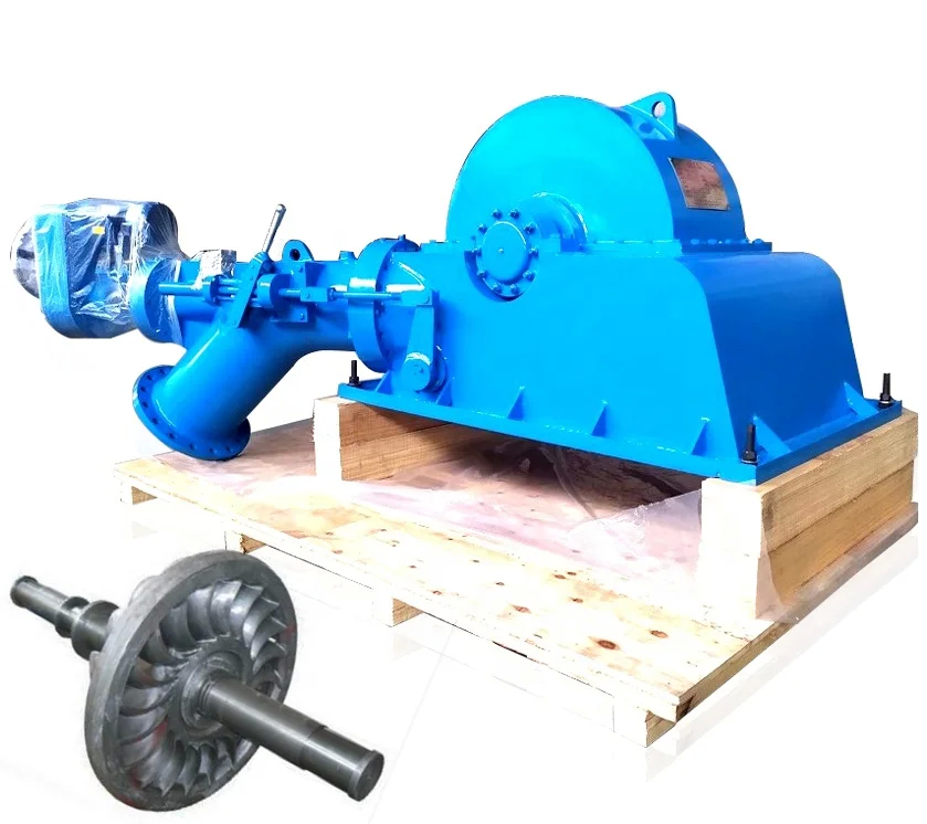 Hydroturbinengenerator mit hoher Haltbarkeit für Wasserkopf 5m-500m