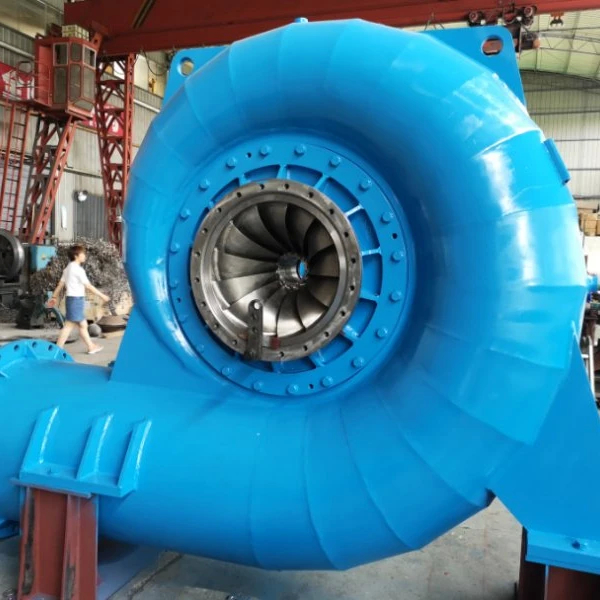 Wirkungsgrad 90-96% Hochkopfwasserturbine zur nachhaltigen Energieerzeugung