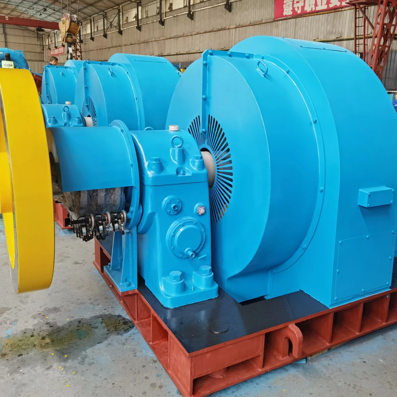 Hydroturbinengenerator 200kw-20mw Stahlparameter 5m-500m Wasserkopf 50HZ/60HZ