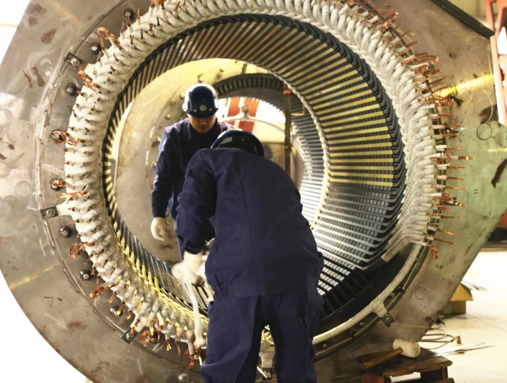 angepasster, luftgekühlter Wasserturbinengenerator mit Edelstahlläufer von 450 bis 1000 RPM