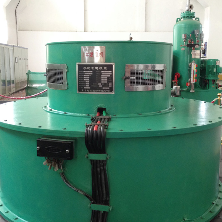 Umweltfreundliche Stromerzeugung Edelstahlläufer Kaplan Wasserturbine Hydrogenerator mit Nenngeschwindigkeit 100-1500r/min