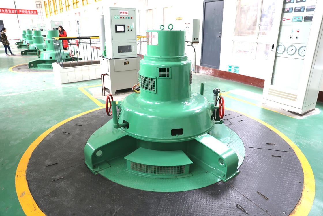 Umweltfreundliche Stromerzeugung Edelstahlläufer Kaplan Wasserturbine Hydrogenerator mit Nenngeschwindigkeit 100-1500r/min