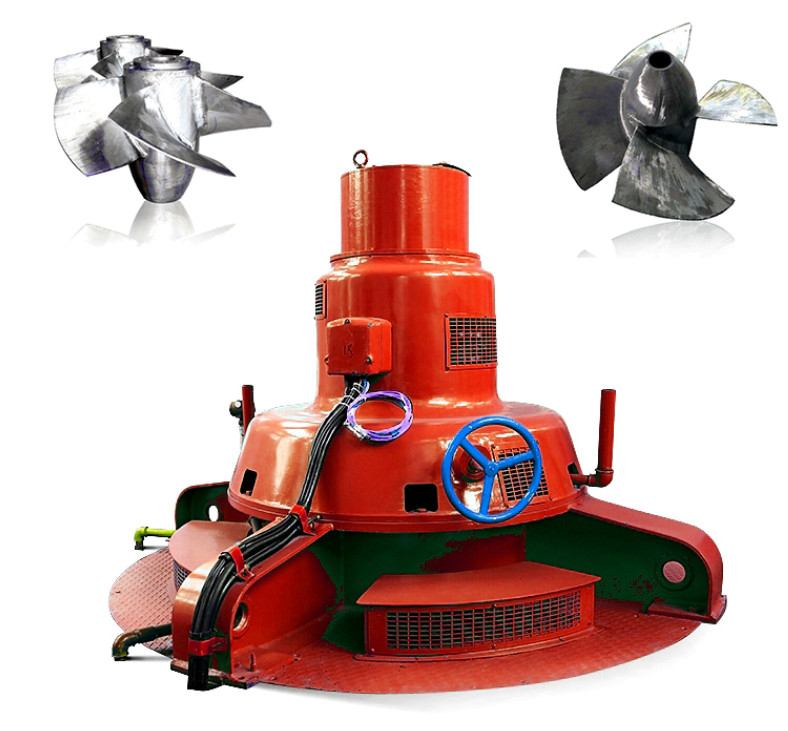 Leistung 20MW Hochleistungs-Turbinengenerator 0,6-2m Läufer Durchmesser 220-11000V Spannung