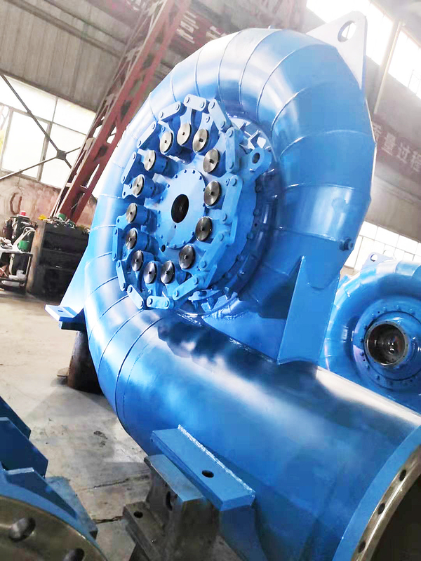 Geschwindigkeitswasserturbinengenerator Innen-/Außenluft-/Wasserkühlung 300-3000 Rpm Geschwindigkeitsbereich