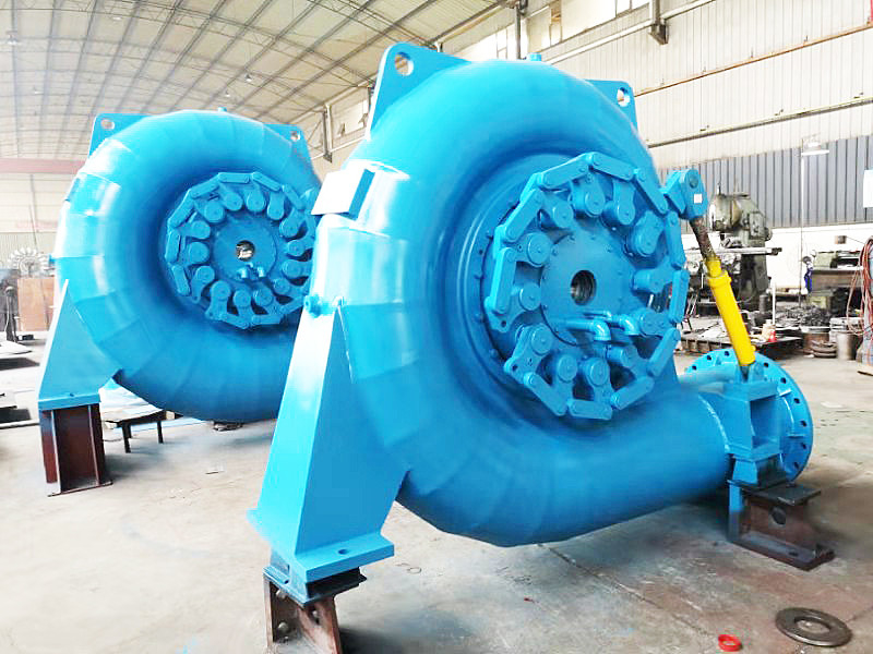Stahl Edelstahl Francis Hochkopf Wasserturbine kundenspezifisch 50HZ/60HZ Modell 5m-500m Kopf