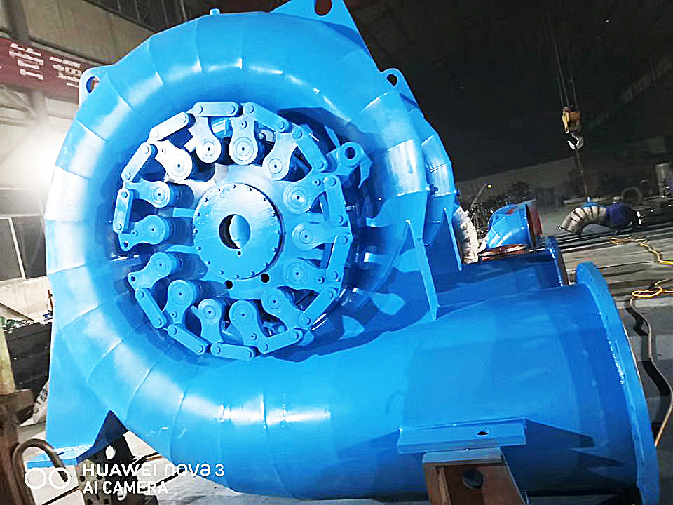 Anpassungsspannung vertikal/horizontal Wasserturbinengenerator mit automatischer/manueller Steuerung