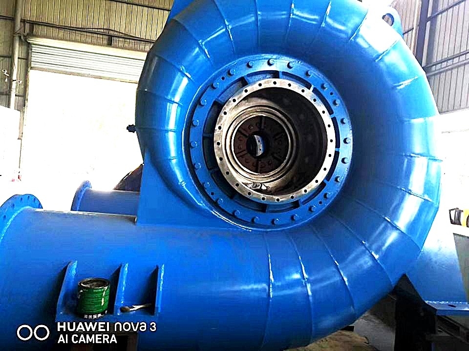 Regulierbarer Blade-Winkel Hydraulikturbinen-System offen oder geschlossenes Design Polieroberflächenbehandlung