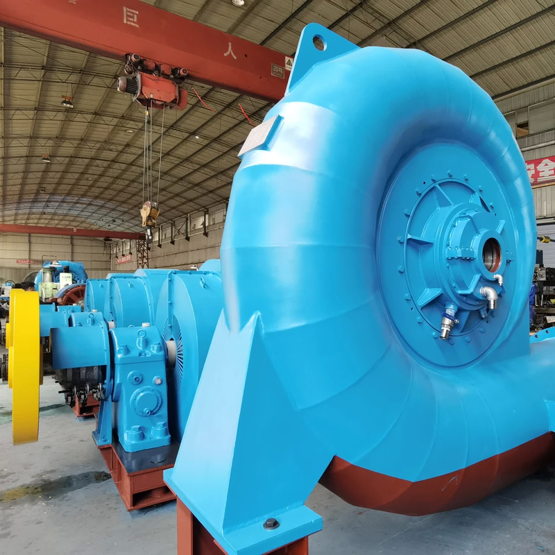 Bürstenlose Silikon-Wasserturbine 200kw-20mw Leistungsausgabe angepasste Farbe