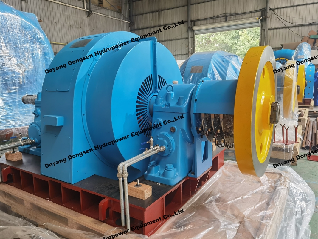 Effizienz Wasserturbine Innen-/Außenluft-/Wasserkühlung 220V-690V 200kw-20mw Leistungsausgabe