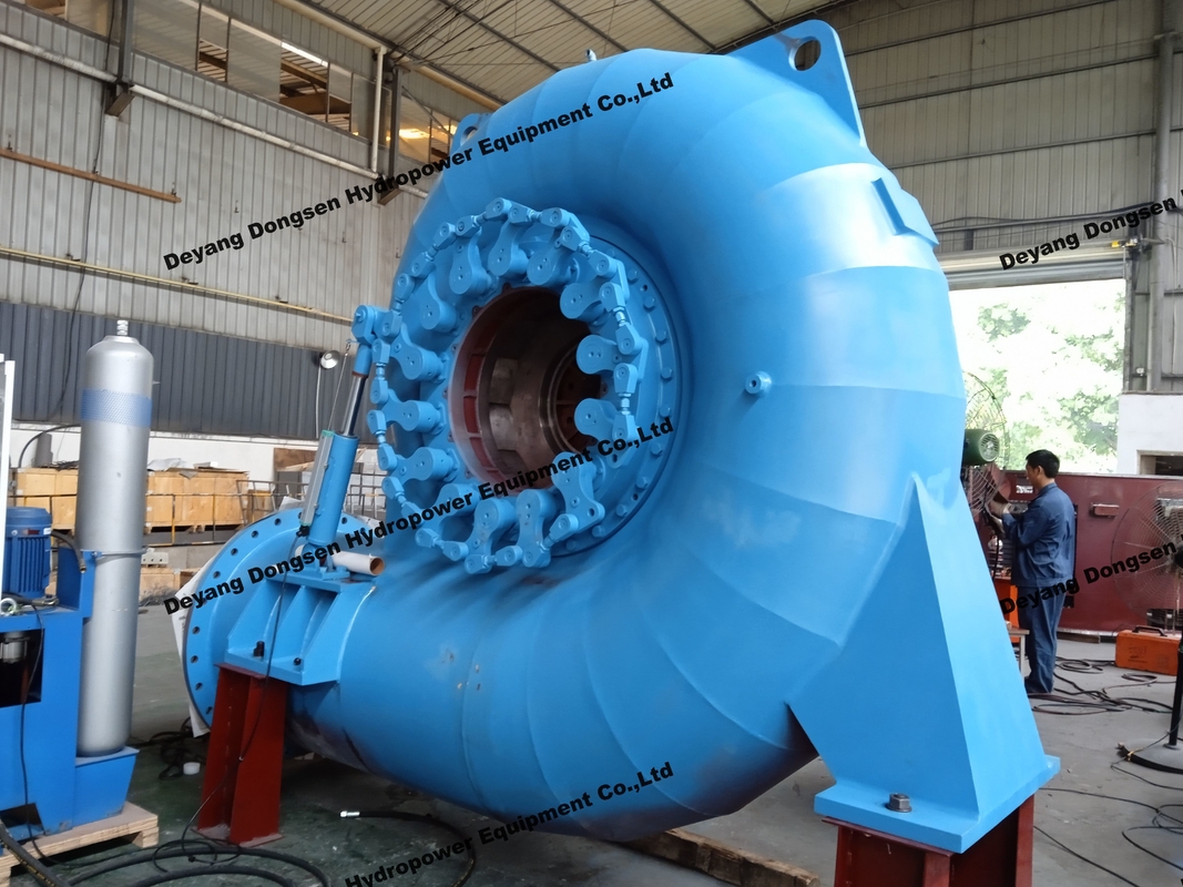 Wasserturbinengenerator mit vertikal/horizontal installierter Anlage mit 220V-690V Nennspannung