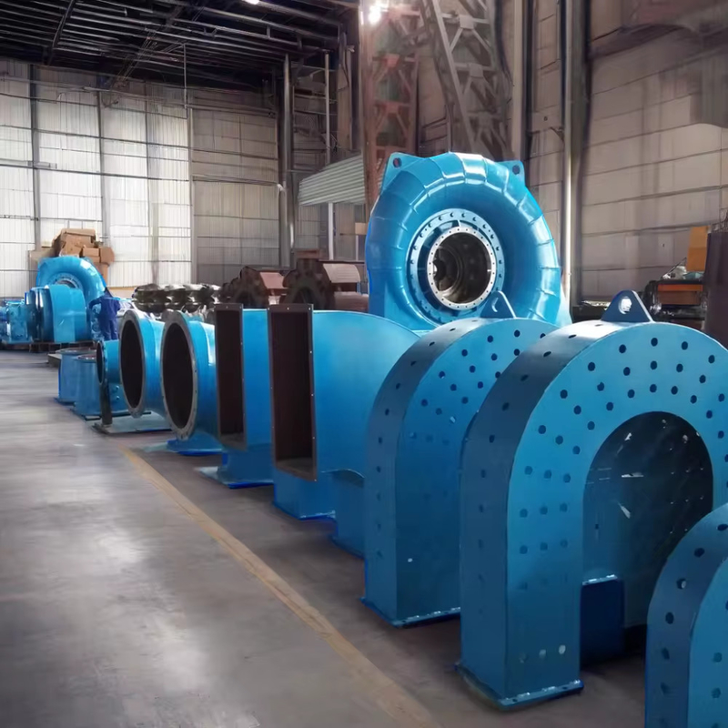 50HZ-Frequenz-Wasserkraftanlage mit 88-96% Wirkungsgrad und hoher Leistung von 300kw-20mw