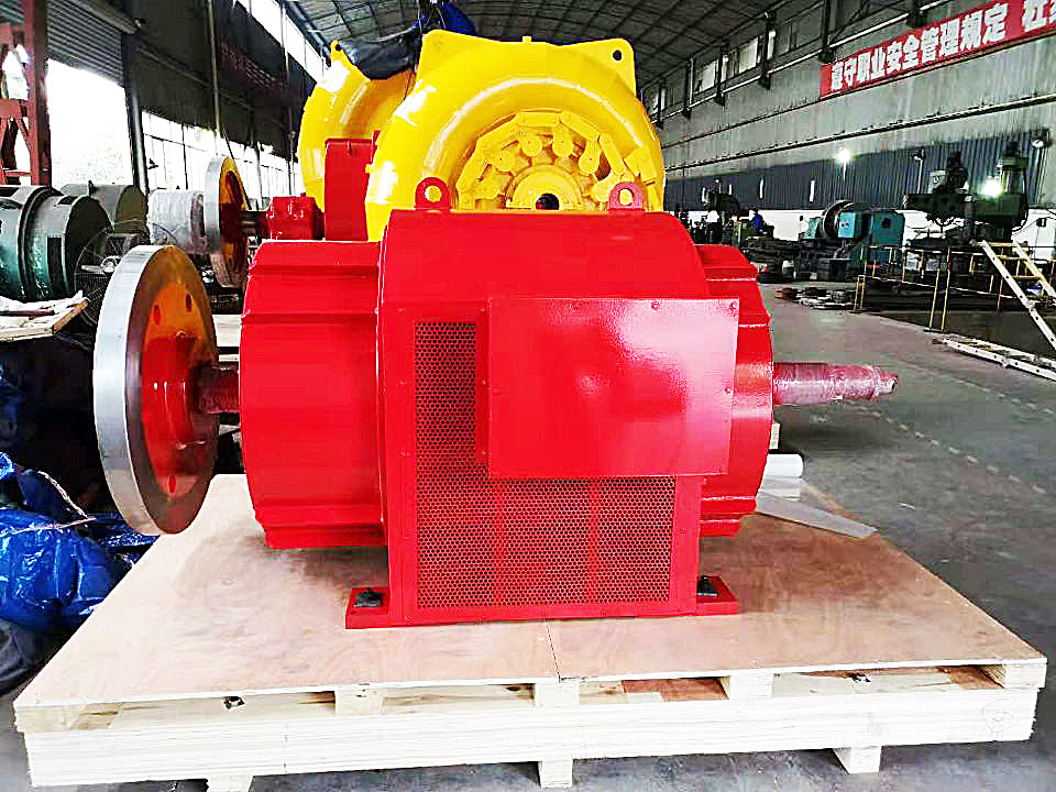 Automatischer Francis-Turbinengenerator 450-1000 RPM Geschwindigkeit 20-300M Wasserkopf 400V-10kV Spannung