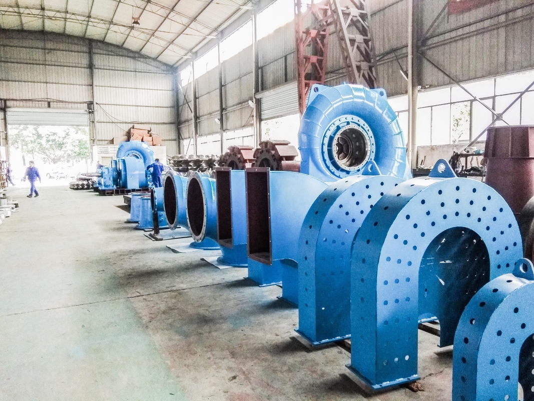 angepasster Hydroturbinengenerator mit Edelstahlkomponenten für 50HZ/60HZ-Anwendungen