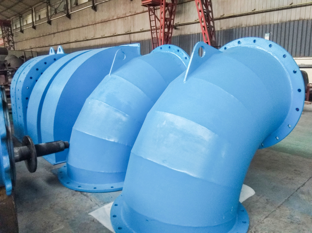 Vertikaler oder horizontaler Francis-Turbinengenerator 400V 800V 6,3kV 10kV 50Hz/60HZ 20m-300M Nennwasserkopf