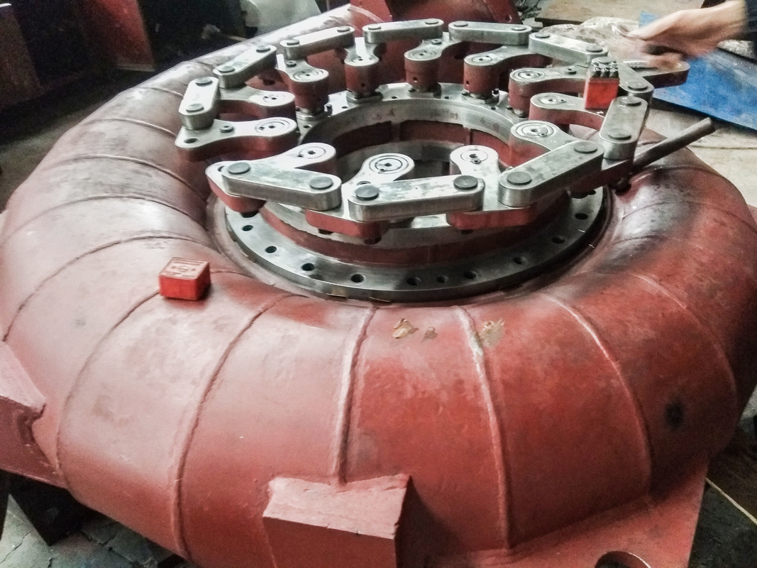 Vertikaler oder horizontaler Francis-Turbinengenerator 400V 800V 6,3kV 10kV 50Hz/60HZ 20m-300M Nennwasserkopf