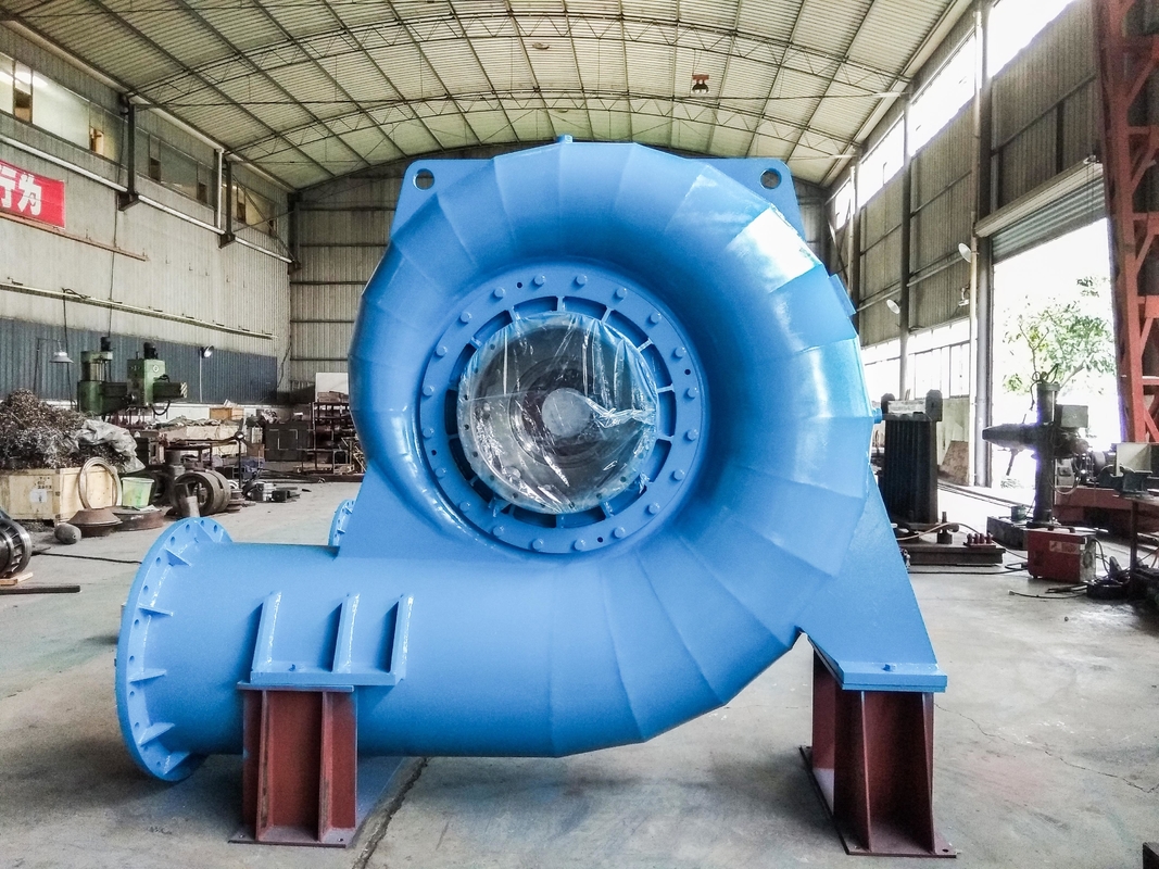 Wirkungsgrad 50 Hz/60 Hz Francis-Wasserturbine mit 5m-500m Wasserkopf mit Transformator