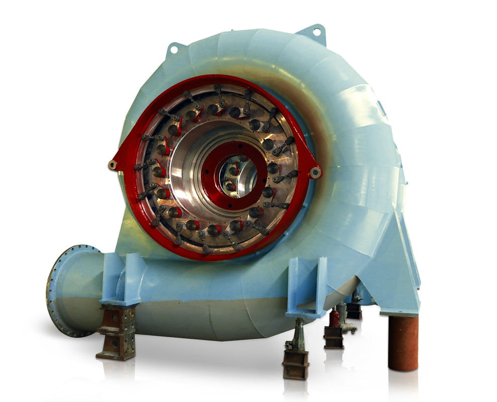 220V-690V Wasserturbinengenerator mit Bürstenloser Anregungsmodus 200kw-20mw Leistung