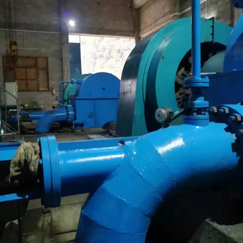Effizienz Turbinengenerator aus Edelstahl 500-3000 Rpm 50Hz/60Hz 200kW-30MW Nennleistung