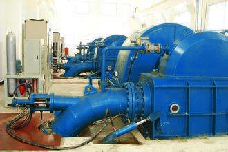 Hochleistungs-Turbinengeneratoren mit Mikrogoverner-Gleichstromversorgung für Wasserkraftwerke