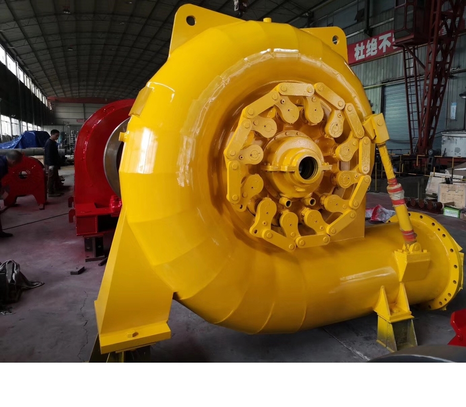 angepasster Farbwasserturbinengenerator mit 300-3000 Rpm Geschwindigkeitsbereich und 200 kW-20 MW Leistung