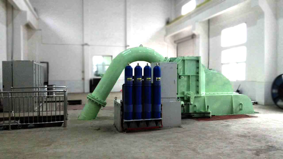 Haltbarkeit Stahl-Hydroturbinengenerator 5m-500m Wasserkopf Frequenz 50/60HZ zur Stromerzeugung