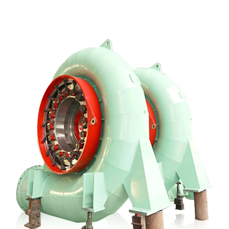 Leistungsausgabe Bürstenlose Wasserturbinengenerator 300-3000rpm Drehzahlbereich 220V-690V Nennspannung