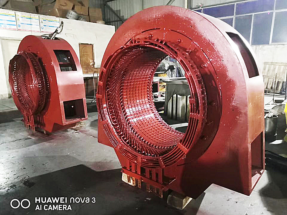Anpassungsspannung vertikal/horizontal Wasserturbinengenerator mit automatischer/manueller Steuerung
