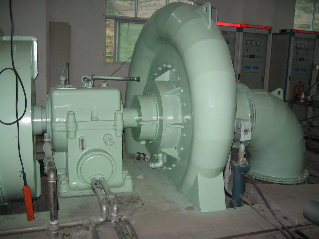 Hydroturbinengenerator mit Edelstahlläufer mit Leistung von 450-1000 Dreh/min