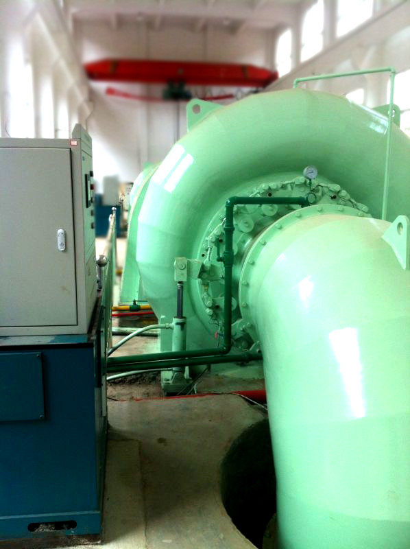 50 Jahre Lebensdauer Francis Wasserkraftanlage hohe Haltbarkeit für Kleinprojekte Fabrik verkaufen