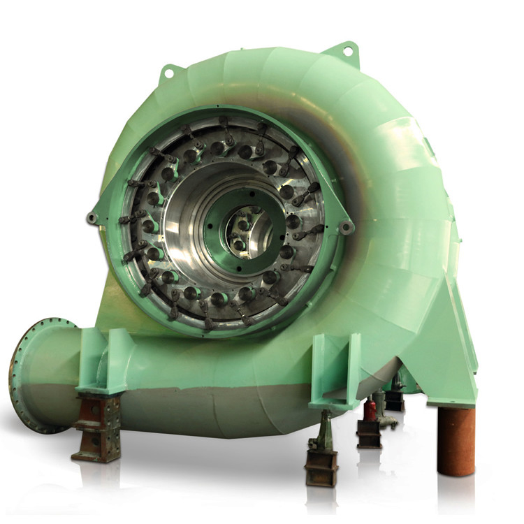 450 - 1000 Rpm Wasserturbinengenerator Vertikale/Horizontale Anlage 220V-690V Spannung