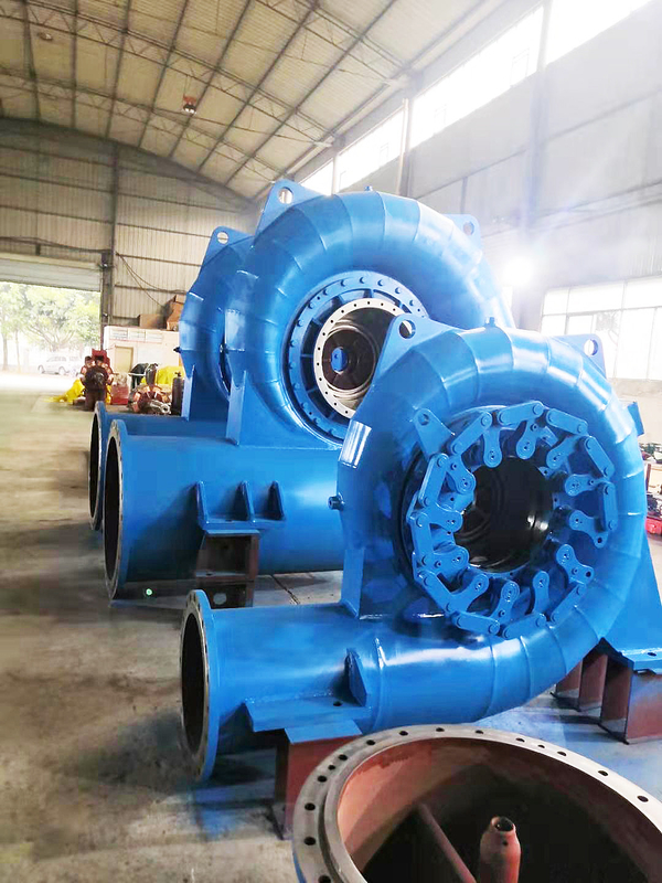 angepasster Farbwasserturbinengenerator mit 300-3000 Rpm Geschwindigkeitsbereich und 200 kW-20 MW Leistung