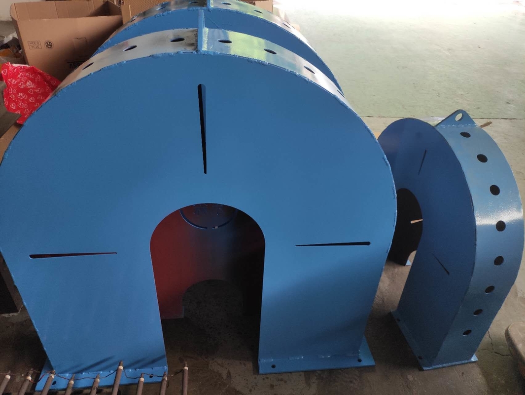 angepasste Corlor-Wasserturbine für vertikale/horizontale Installation mit Edelstahl