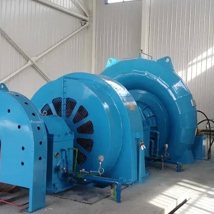 Effizienz Francis Wasserturbine benötigt Parameter 5m-500m Wasserkopf für die Stromerzeugung