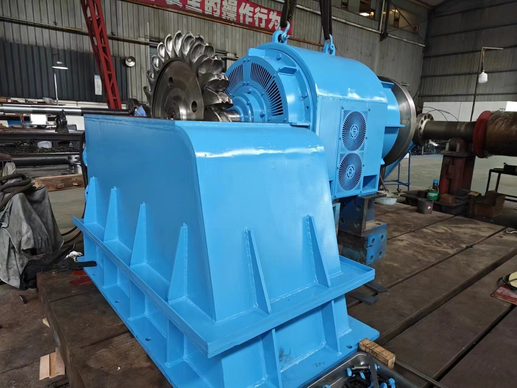 500 kW-10 MW Wasserkraftanlagen-Generator Betriebsgeschwindigkeit 450-1000 Rpm für verschiedene Wasserhöhen