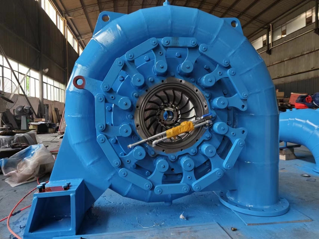 Hydroturbinengenerator mit Beständigkeit Optimale Geschwindigkeit 450-1000 Rpm und kundenspezifische Modellparameter