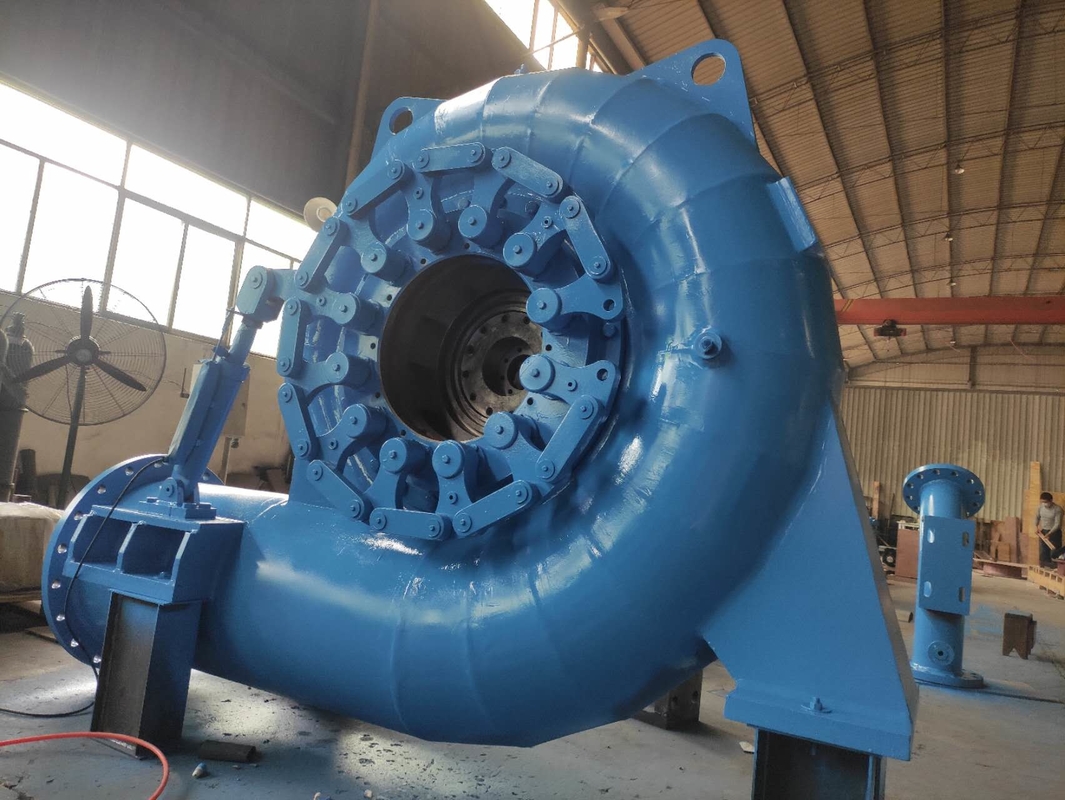 Hydroturbinengenerator mit Beständigkeit Optimale Geschwindigkeit 450-1000 Rpm und kundenspezifische Modellparameter