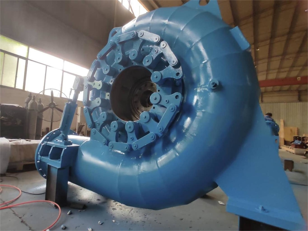 Kapazität Stahl Kaplan Hydroturbine Francis Hydroturbine kundenspezifisches Modell für 200kw-20mw Leistungsskala