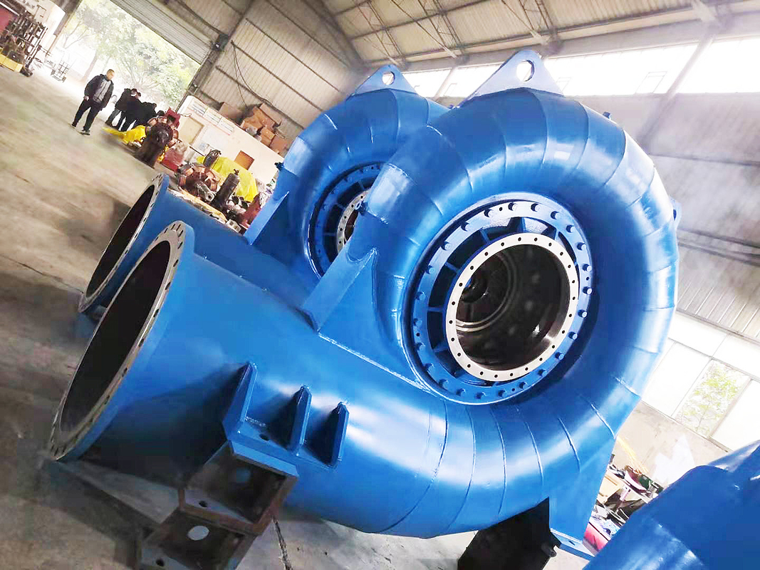 Wirtschaftliche und umweltfreundliche Francis Hydroturbine / Kaplan Turbine Generator mit 5m-500m Wasserkopf