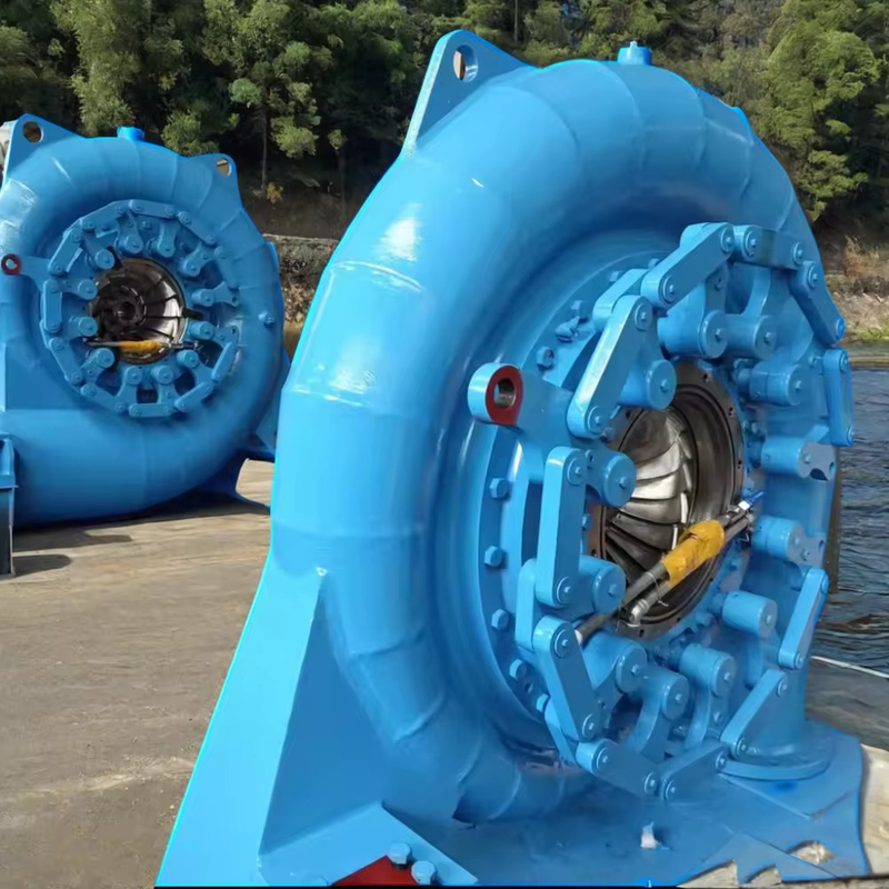 Effizienz-Wasserturbinengenerator mit automatischer Steuerung - Horizontale Installation - Anpassungsfarbe