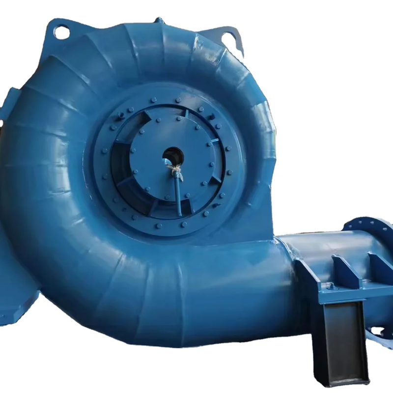 300-3000rpm Bürstenlose vertikale Wasserturbinengenerator 50Hz/60Hz Nennspannung 220V-690V