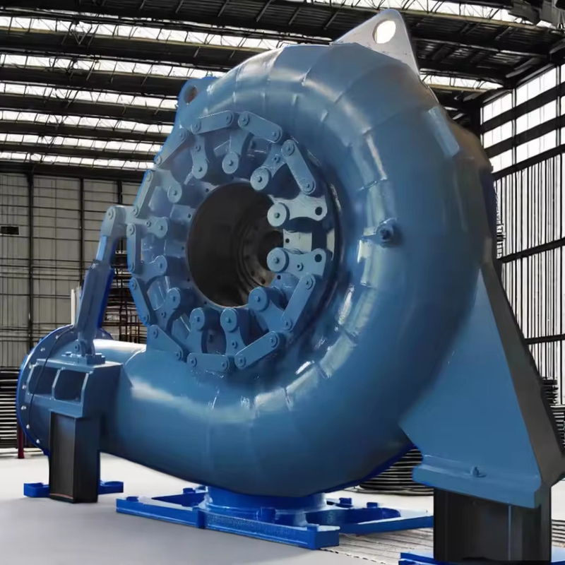 50Hz/60Hz Edelstahl Francis Wasserturbinengenerator Nennwasserkopf 20m-300M