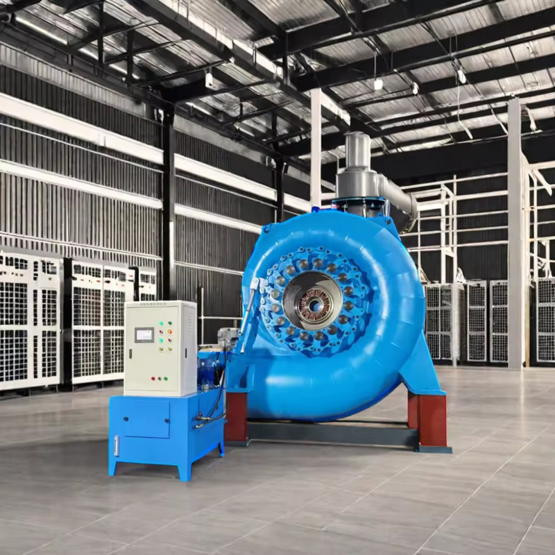 Effizienz-Wasserturbinengenerator mit automatischer Steuerung - Horizontale Installation - Anpassungsfarbe
