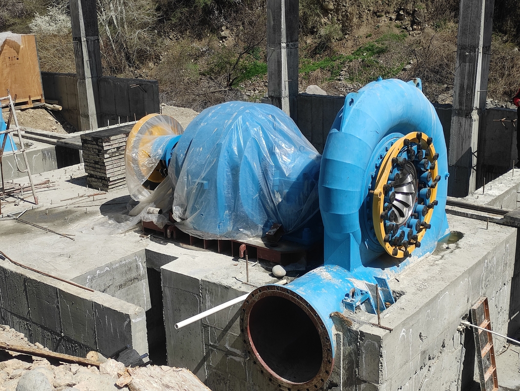 angepasster Hydroturbinengenerator mit Edelstahlkomponenten für 50HZ/60HZ-Anwendungen