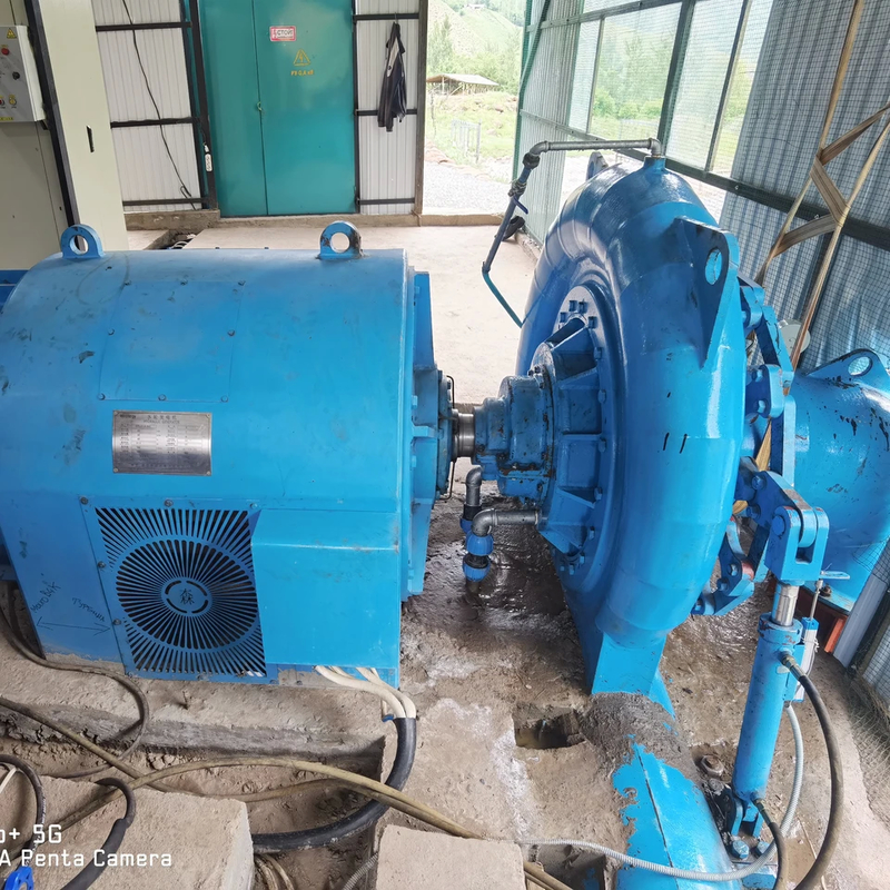 500-1000 RPM Wasserkopf Hochkopf-Wasserturbine für die Stromerzeugung von 50 Hz/60 Hz