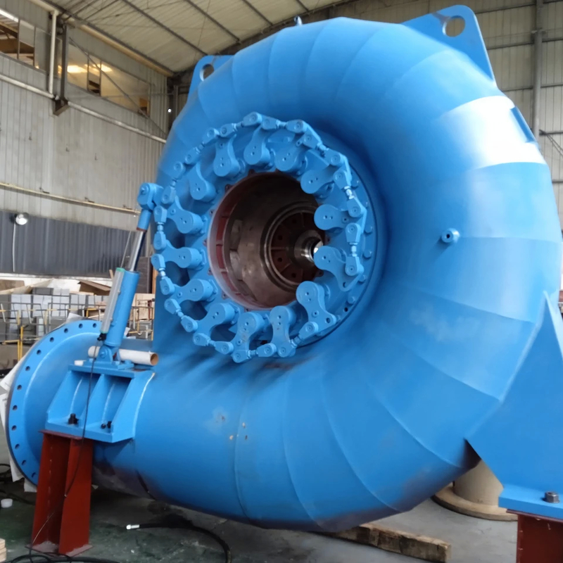 200 kW - 20 MW Stahl und Edelstahl Konstruktion Francis Hochkopf-Wasserturbine mit Langlebigkeit