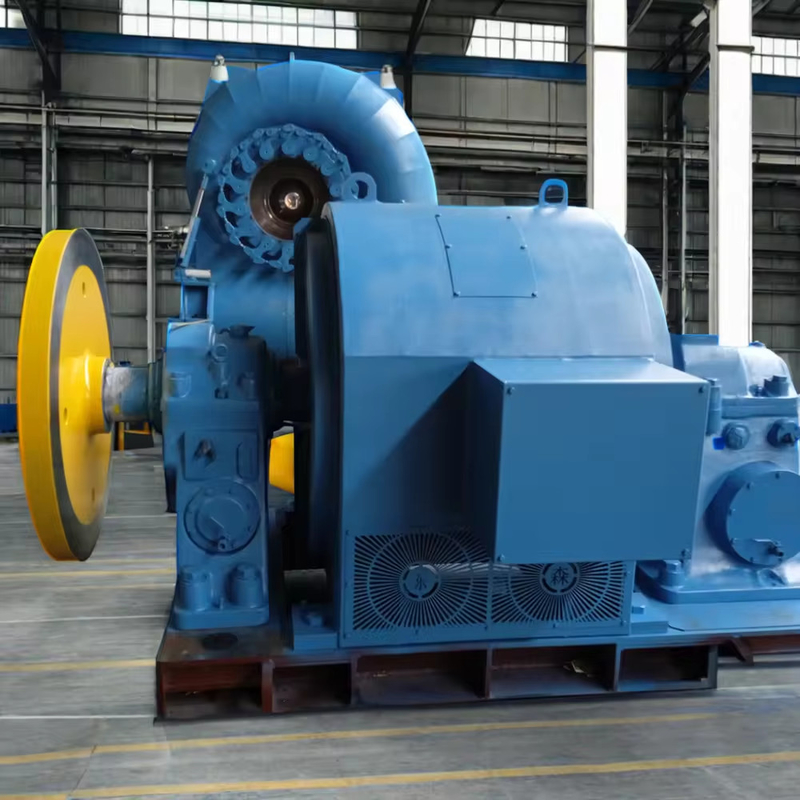 400V 800V 6,3kV 10kV Nennspannung Edelstahlläufer Francis Turbinengenerator