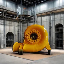 Wasserturbinengenerator mit Kühlmethode Luft/Wasserkühlung und 450-1000 Drehzahl